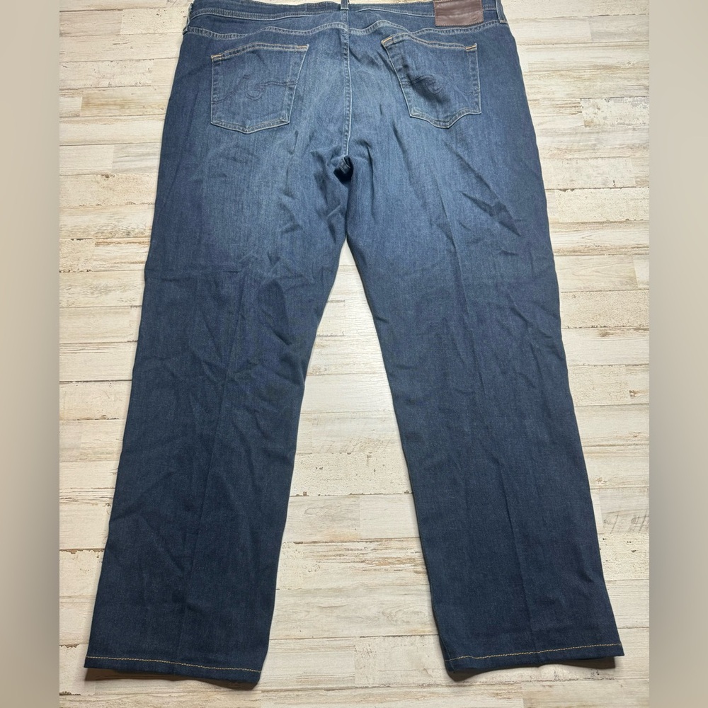 AG Adriano Goldschmied The Everett Blue Jeans Mens 42x32 (44x29) Slim Straight - Picture 11 of 11